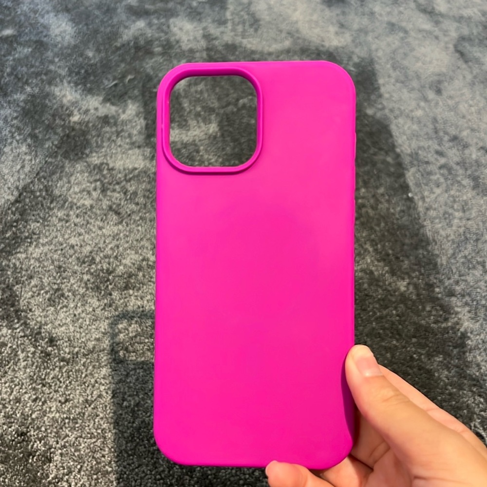 Purple ish Silicone IPhone 13 Pro Max Case